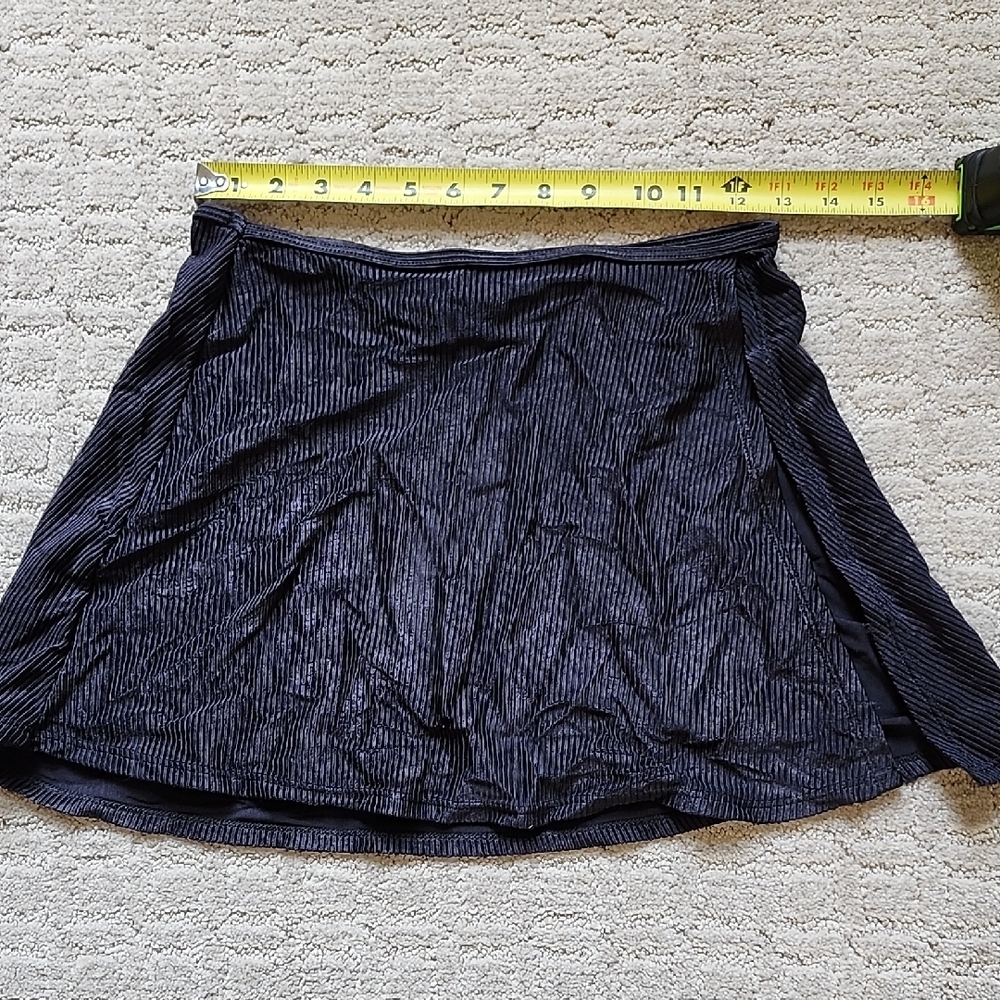 Swim Skirt Coverup With Side Slit